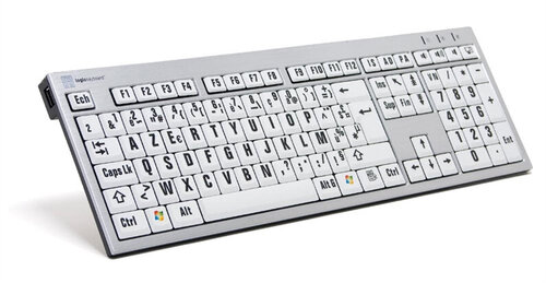 Περισσότερες πληροφορίες για "Logickeyboard LargePrint (Άσπρο/USB)"