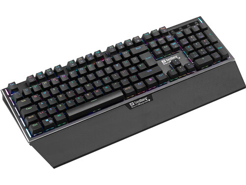 Περισσότερες πληροφορίες για "Sandberg FireStorm Mech Keyboard UK (Μαύρο/USB/RGB LED)"