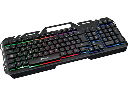 Περισσότερες πληροφορίες για "Sandberg IronStorm Keyboard Nordic (Μαύρο/USB)"