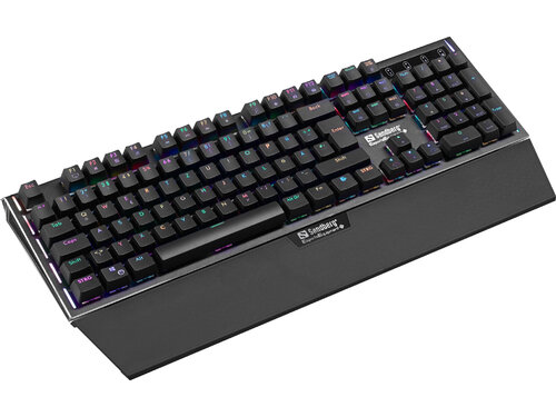 Περισσότερες πληροφορίες για "Sandberg FireStorm Mech Keyboard DE (Μαύρο/USB)"