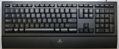 Περισσότερες πληροφορίες για "Logitech K740 (Μαύρο/USB)"