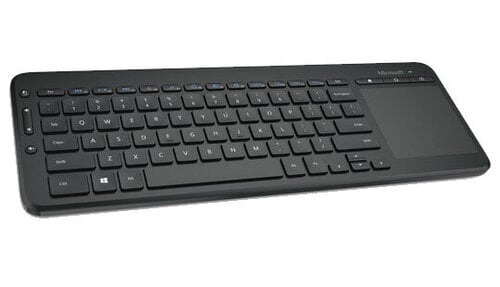 Περισσότερες πληροφορίες για "Microsoft All-in-One Media Keyboard (Μαύρο/RF Wireless)"