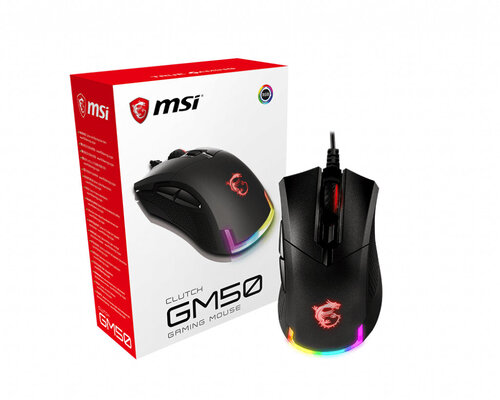 Περισσότερες πληροφορίες για "MSI CLUTCH GM50 (Μαύρο/7200DPI)"