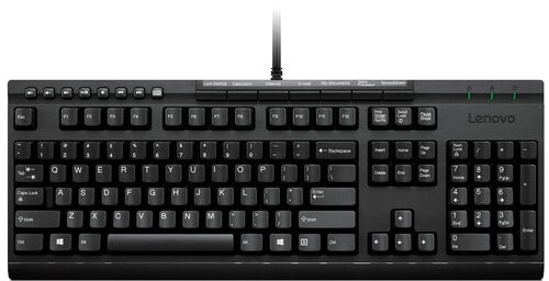 Περισσότερες πληροφορίες για "Lenovo Enhanced Performance USB Keyboard Gen II (Μαύρο/USB)"