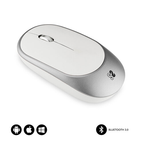 Περισσότερες πληροφορίες για "SUBBLIM RATON OPTICO WIRELESS BLUETOOTH SMART GREY (Ασημί, Λευκό/Bluetooth)"