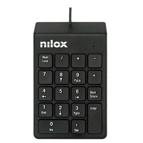 Περισσότερες πληροφορίες για "Nilox NUMERIC KEYBOARD (Μαύρο/USB)"