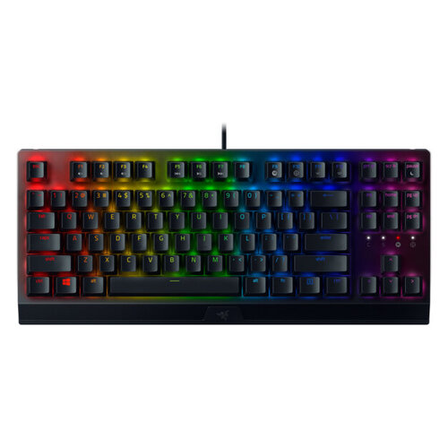 Περισσότερες πληροφορίες για "Razer BlackWidow V3 Tenkeyless (Μαύρο/RGB LED)"