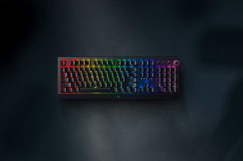 Περισσότερες πληροφορίες για "Razer BlackWidow V3 Pro (Μαύρο/USB + Bluetooth/LED)"