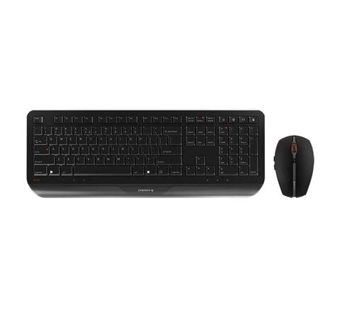 Περισσότερες πληροφορίες για "CHERRY Desktop GENTIX [EU/US] WL black US-Englisch mit EURO Symbol (Μαύρο/RF Wireless)"