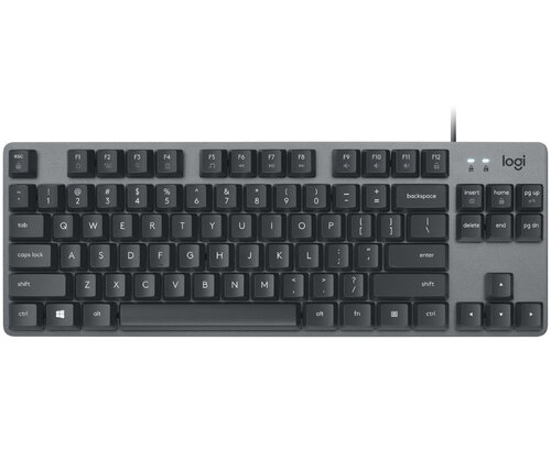 Περισσότερες πληροφορίες για "Logitech K835 TKL (Γραφίτης/USB/LED)"