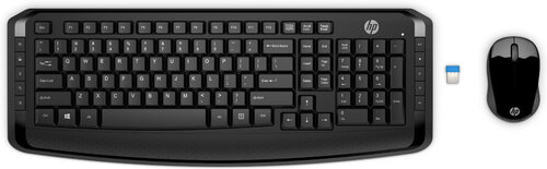 Περισσότερες πληροφορίες για "HP Wireless Keyboard and Mouse 300 (Μαύρο/RF Wireless)"