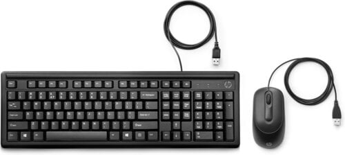 Περισσότερες πληροφορίες για "HP Wired Keyboard and Mouse 160 (Μαύρο/USB)"