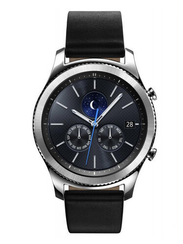 Περισσότερες πληροφορίες για "Samsung Gear S3 Classic (46mm/Ασημί)"