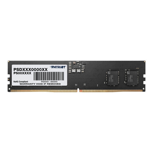 Περισσότερες πληροφορίες για "Patriot Memory Signature RAM DIMM 16GB DDR5 4800MHZ PSD516G480081 (16 GB/DDR5/4800MHz)"