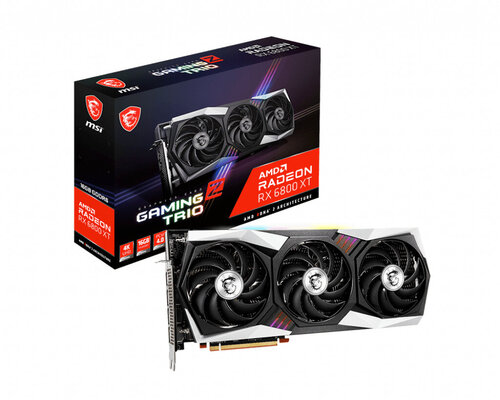 Περισσότερες πληροφορίες για "MSI Radeon RX 6800 XT Gaming Z Trio 16G"