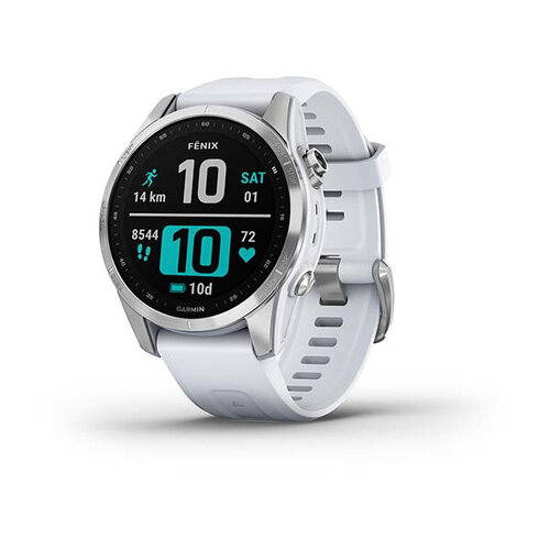 Περισσότερες πληροφορίες για "Garmin fenix 7S (42mm/Ασημί/Μέταλο, Πολυμερές)"