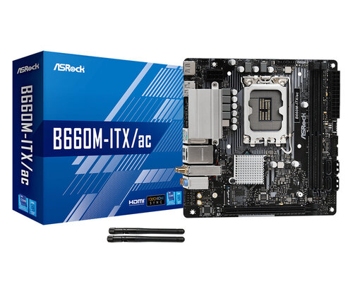 Περισσότερες πληροφορίες για "Asrock B660M-ITX/ac"