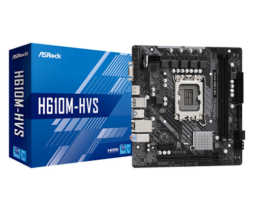 Περισσότερες πληροφορίες για "Asrock H610M-HVS"