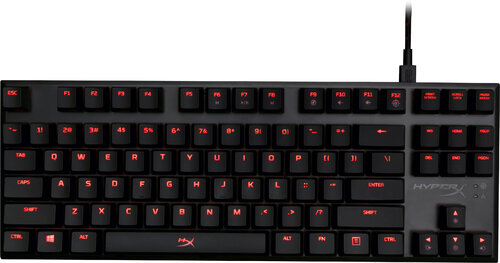 Περισσότερες πληροφορίες για "HP Alloy FPS PRO Keyboard Red (Μαύρο/USB/LED)"