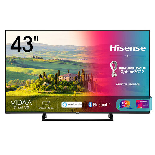 Περισσότερες πληροφορίες για "Hisense 43AE7250F"