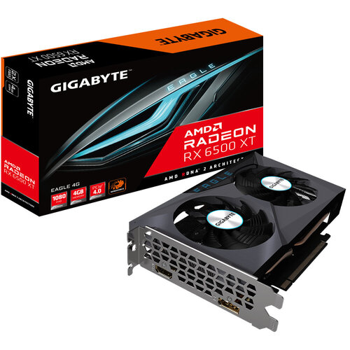 Περισσότερες πληροφορίες για "Gigabyte Radeon RX 6500 XT EAGLE 4G"