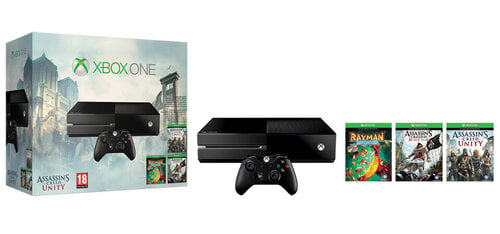 Περισσότερες πληροφορίες για "Microsoft Xbox One + Assassin's Creed Cabe"