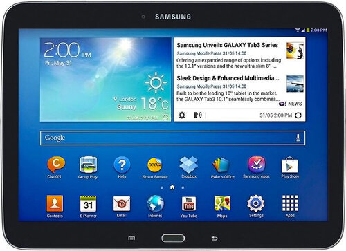 Περισσότερες πληροφορίες για "Samsung Galaxy Tab 3 10.1 2014 10.1" (16 GB/1 GB/Android)"
