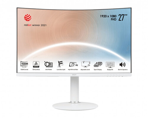 Περισσότερες πληροφορίες για "MSI Modern MD271CPW (27"/Full HD)"