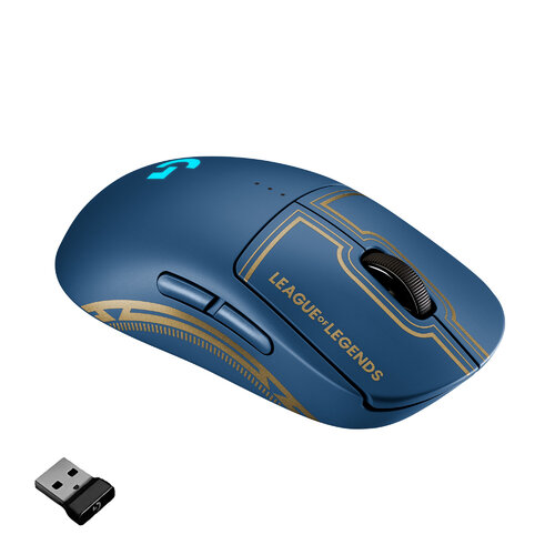 Περισσότερες πληροφορίες για "Logitech G PRO Wireless Gaming Mouse League of Legends Edition (Μαύρο, Μπλε, Χρυσός (Χρυσό)/25600DPI)"