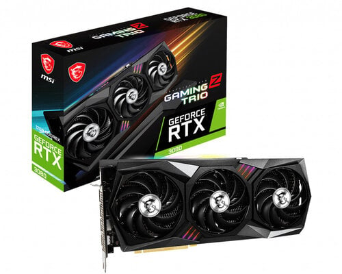 Περισσότερες πληροφορίες για "MSI GeForce RTX 3080 GAMING Z TRIO 12G LHR"