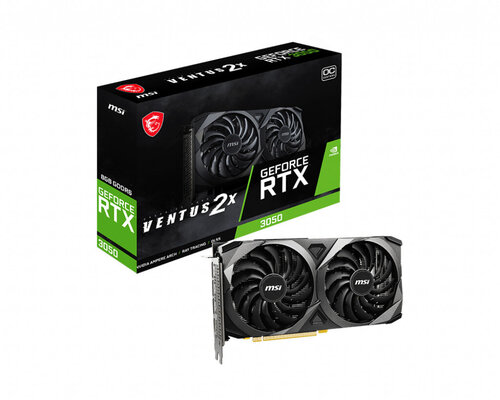 Περισσότερες πληροφορίες για "MSI GeForce RTX 3050 VENTUS 2X 8G OC"