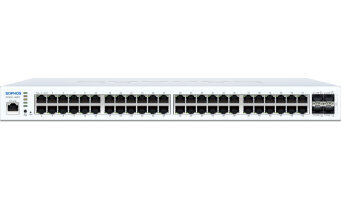 Περισσότερες πληροφορίες για "Sophos CS110-48FP Switch - 48 port with Full PoE AU power cord"