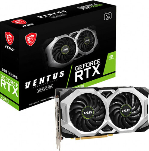 Περισσότερες πληροφορίες για "MSI GeForce RTX 2060 VENTUS GP"