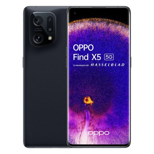 Περισσότερες πληροφορίες για "OPPO Find X5 (Μαύρο/256 GB)"