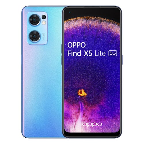 Περισσότερες πληροφορίες για "OPPO Find X5 Lite (Μπλε/256 GB)"