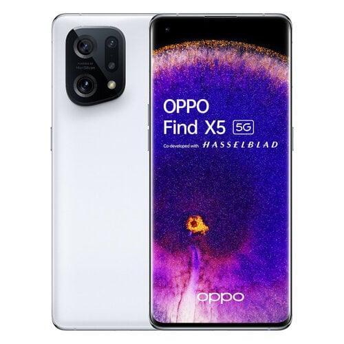 Περισσότερες πληροφορίες για "OPPO Find X5 (Άσπρο/256 GB)"