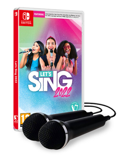 Περισσότερες πληροφορίες για "Nintendo Let's Sing 2022 + 2 microphones (Nintendo Switch)"