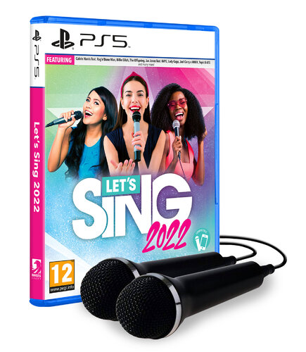 Περισσότερες πληροφορίες για "Sony Let's Sing 2022 + 2 microphones"