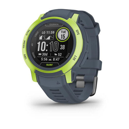 Περισσότερες πληροφορίες για "Garmin Instinct 2 Surf Edition (45mm/Πράσινος (Πράσινο), Γκρι/Πολυμερές)"