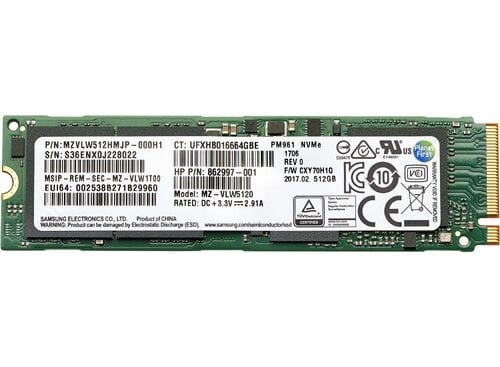 Περισσότερες πληροφορίες για "HP 2JB96AA#AC3 (512 GB/SATA III)"