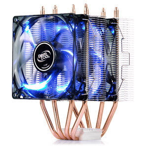 Περισσότερες πληροφορίες για "DeepCool Frostwin LED (19dB/Μαύρο)"