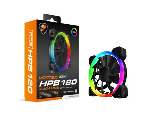 Περισσότερες πληροφορίες για "COUGAR Gaming Vortex RGB HPB 120"