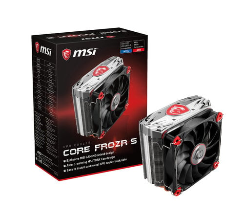 Περισσότερες πληροφορίες για "MSI Core Frozr S (12cm/33,6dB/Μαύρο)"