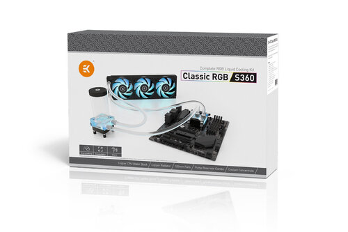 Περισσότερες πληροφορίες για "EK Water Blocks Classic RGB S360"