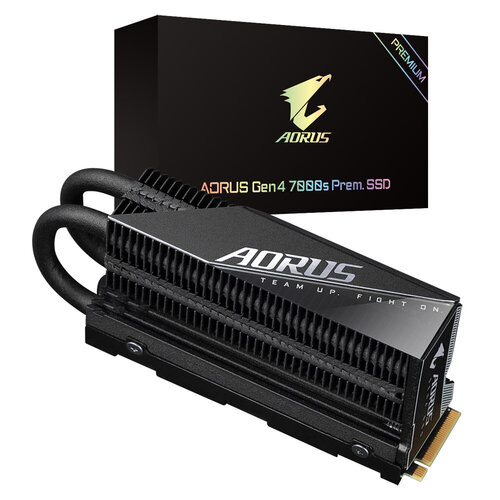 Περισσότερες πληροφορίες για "Gigabyte AORUS Gen4 7000s Prem. SSD 1TB (1 TB/PCI Express 4.0)"