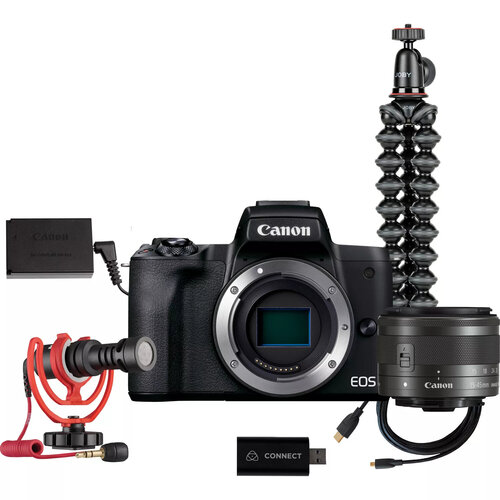 Περισσότερες πληροφορίες για "Canon EOS M50 Mark II + EF-M 15-45mm IS STM Live Streaming Kit"