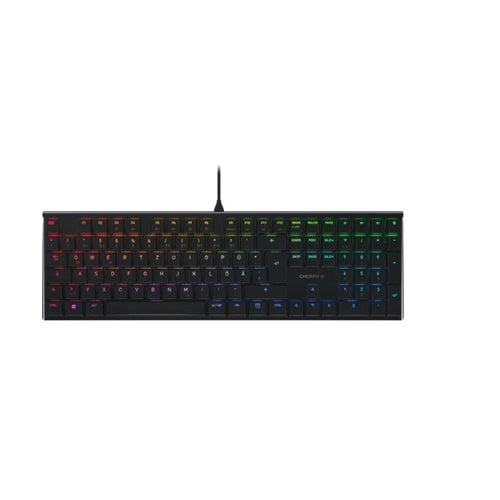 Περισσότερες πληροφορίες για "CHERRY MX 10.0N RGB (Μαύρο/USB)"