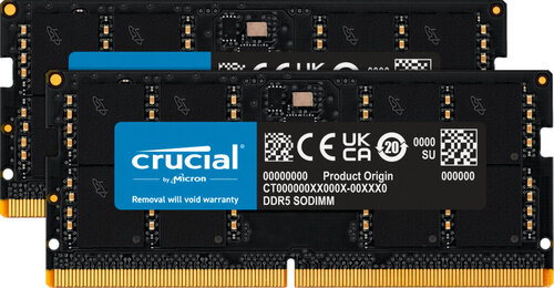 Περισσότερες πληροφορίες για "Crucial CT2K32G48C40S5 (64 GB/DDR5/4800MHz)"