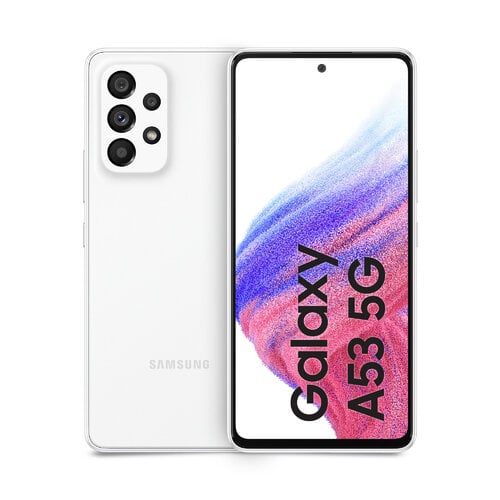 Περισσότερες πληροφορίες για "Samsung Galaxy A53 5G SM-A536B (Άσπρο/128 GB)"