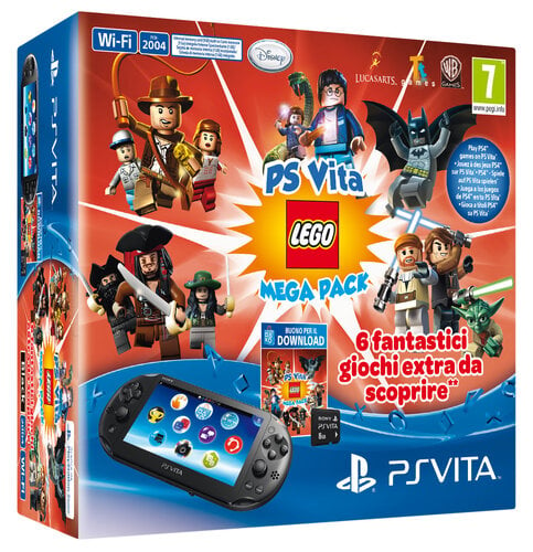 Περισσότερες πληροφορίες για "Sony PS VITA 2000 + LEGO Mega Pack"